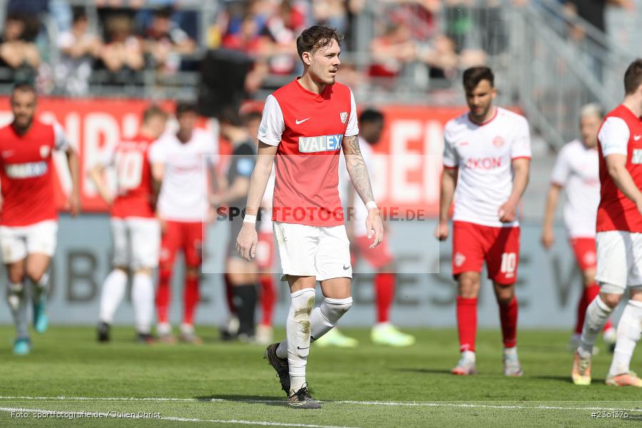 Sandro Sengersdorf, AKON Arena, Würzburg, 22.04.2023, sport, action, Fussball, BFV, Regionalliga Bayern, 33. Spieltag, SVH, FWK, SV Heimstetten, FC Würzburger Kickers - Bild-ID: 2361376