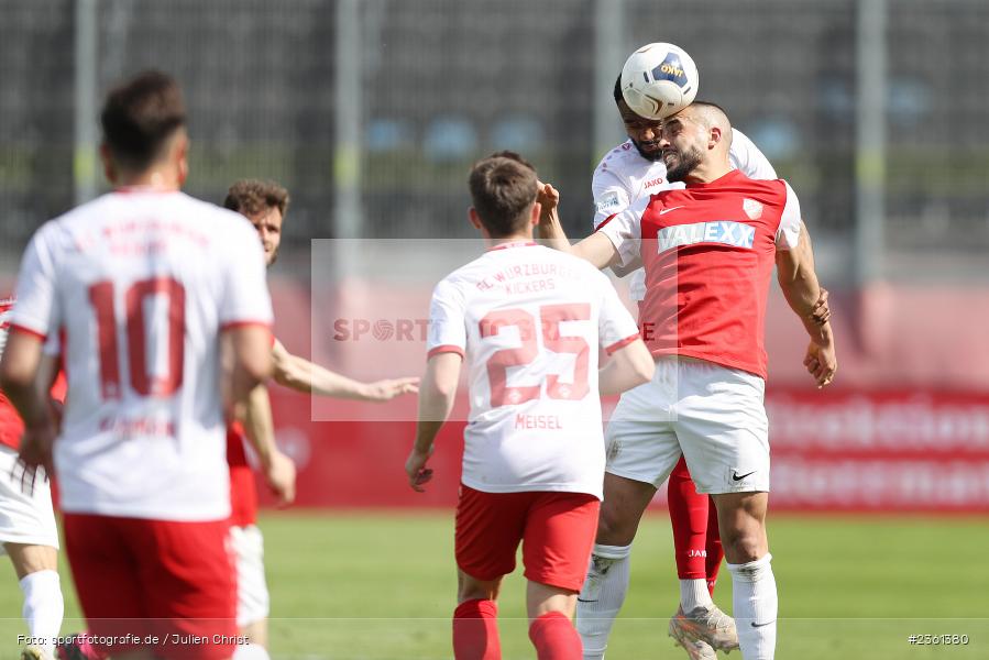 Mohamad Awata, AKON Arena, Würzburg, 22.04.2023, sport, action, Fussball, BFV, Regionalliga Bayern, 33. Spieltag, SVH, FWK, SV Heimstetten, FC Würzburger Kickers - Bild-ID: 2361380