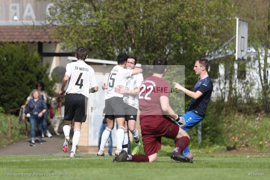 Joachim Gattenhof, Sportgelände, Nassig, 23.04.2023, sport, action, Fussball, bfv, 29. Spieltag, bfv-Landesliga Odenwald, VFR, SVE, VfR Uissigheim, SV Eintracht Nassig - Bild-ID: 2361387