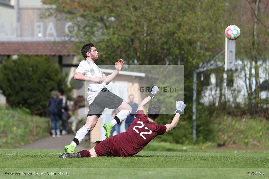 Joachim Gattenhof, Sportgelände, Nassig, 23.04.2023, sport, action, Fussball, bfv, 29. Spieltag, bfv-Landesliga Odenwald, VFR, SVE, VfR Uissigheim, SV Eintracht Nassig - Bild-ID: 2361390