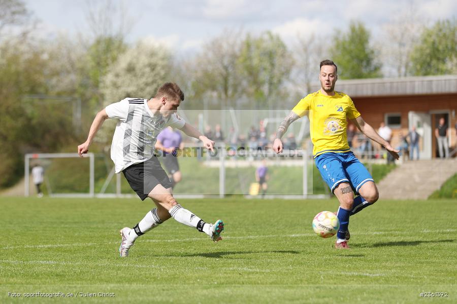 Luca Rohde, Sportgelände, Nassig, 23.04.2023, sport, action, Fussball, bfv, 29. Spieltag, bfv-Landesliga Odenwald, VFR, SVE, VfR Uissigheim, SV Eintracht Nassig - Bild-ID: 2361392