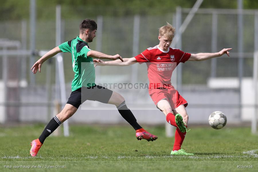 Sportgelände FC Wertheim Eichel, Wertheim, 23.04.2023, sport, action, Fussball, bfv, 25. Spieltag, Kreiskalsse A TBB, SVE, FCW, SV Eintracht Nassig 2, FC Wertheim-Eichel - Bild-ID: 2361438