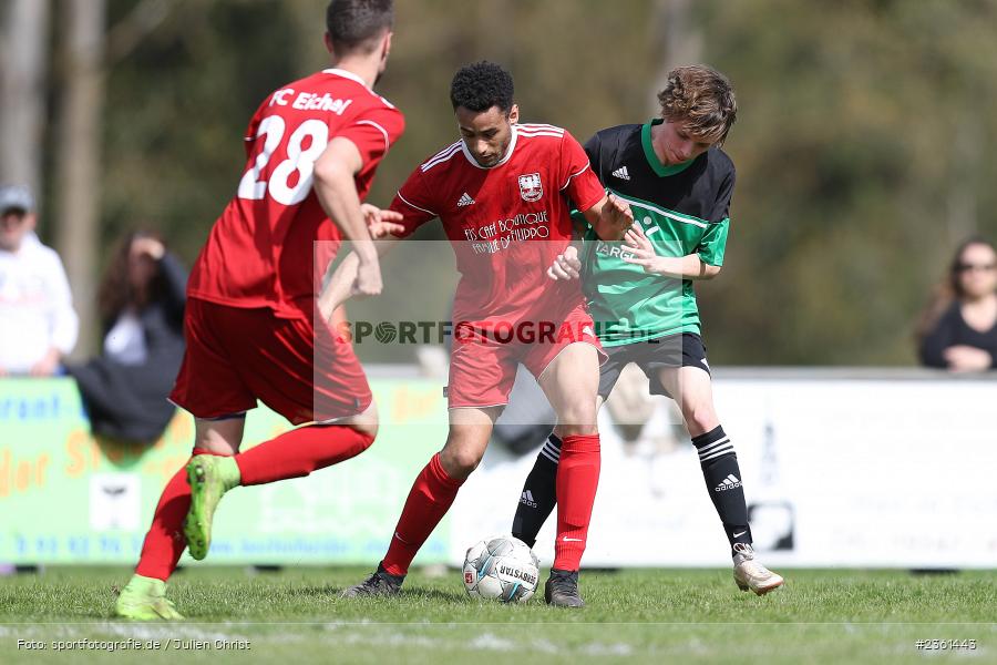 Kenneth Manandic, Sportgelände FC Wertheim Eichel, Wertheim, 23.04.2023, sport, action, Fussball, bfv, 25. Spieltag, Kreiskalsse A TBB, SVE, FCW, SV Eintracht Nassig 2, FC Wertheim-Eichel - Bild-ID: 2361443