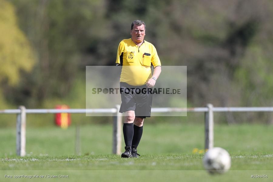 Schiedsrichter, Josef Wülk, Sportgelände FC Wertheim Eichel, Wertheim, 23.04.2023, sport, action, Fussball, bfv, 25. Spieltag, Kreiskalsse A TBB, SVE, FCW, SV Eintracht Nassig 2, FC Wertheim-Eichel - Bild-ID: 2361456