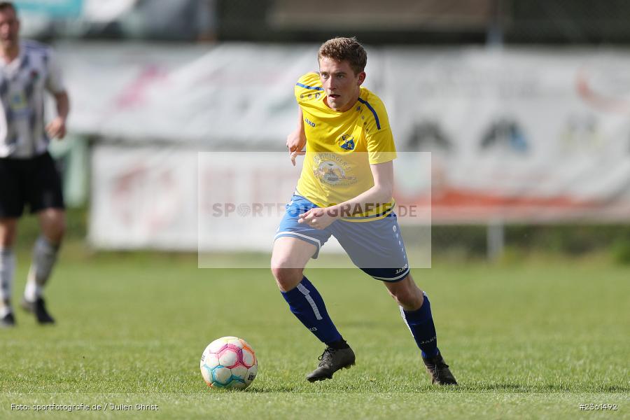 Christian Gros, Sportgelände, Nassig, 23.04.2023, sport, action, Fussball, bfv, 29. Spieltag, bfv-Landesliga Odenwald, VFR, SVE, VfR Uissigheim, SV Eintracht Nassig - Bild-ID: 2361492