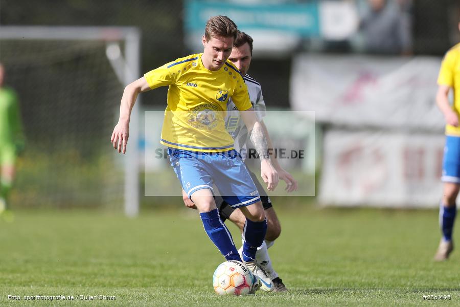 Lennart Morawietz, Sportgelände, Nassig, 23.04.2023, sport, action, Fussball, bfv, 29. Spieltag, bfv-Landesliga Odenwald, VFR, SVE, VfR Uissigheim, SV Eintracht Nassig - Bild-ID: 2361495