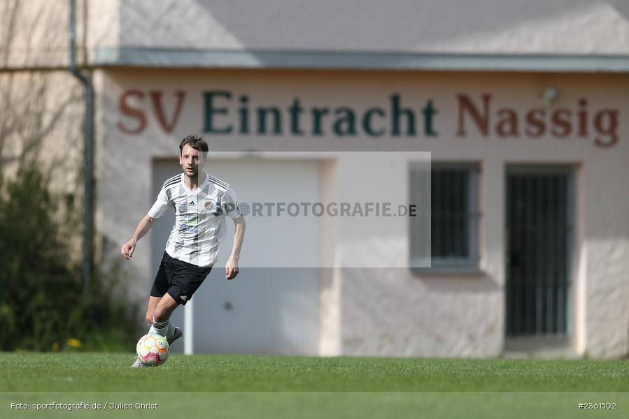 Jann Dworschak, Sportgelände, Nassig, 23.04.2023, sport, action, Fussball, bfv, 29. Spieltag, bfv-Landesliga Odenwald, VFR, SVE, VfR Uissigheim, SV Eintracht Nassig - Bild-ID: 2361502