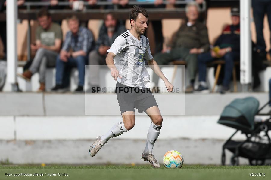 Jann Dworschak, Sportgelände, Nassig, 23.04.2023, sport, action, Fussball, bfv, 29. Spieltag, bfv-Landesliga Odenwald, VFR, SVE, VfR Uissigheim, SV Eintracht Nassig - Bild-ID: 2361513