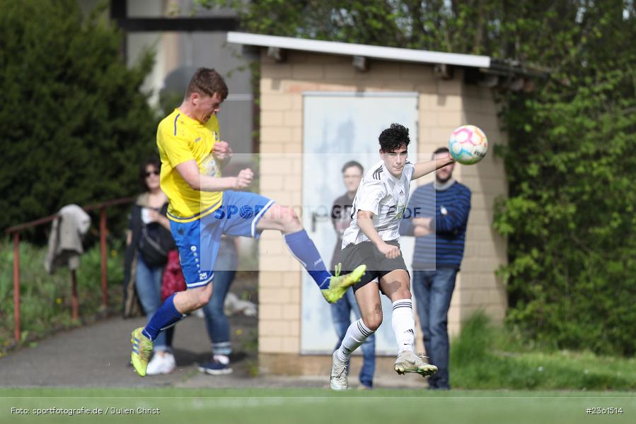 Enrico Schieck, Sportgelände, Nassig, 23.04.2023, sport, action, Fussball, bfv, 29. Spieltag, bfv-Landesliga Odenwald, VFR, SVE, VfR Uissigheim, SV Eintracht Nassig - Bild-ID: 2361514