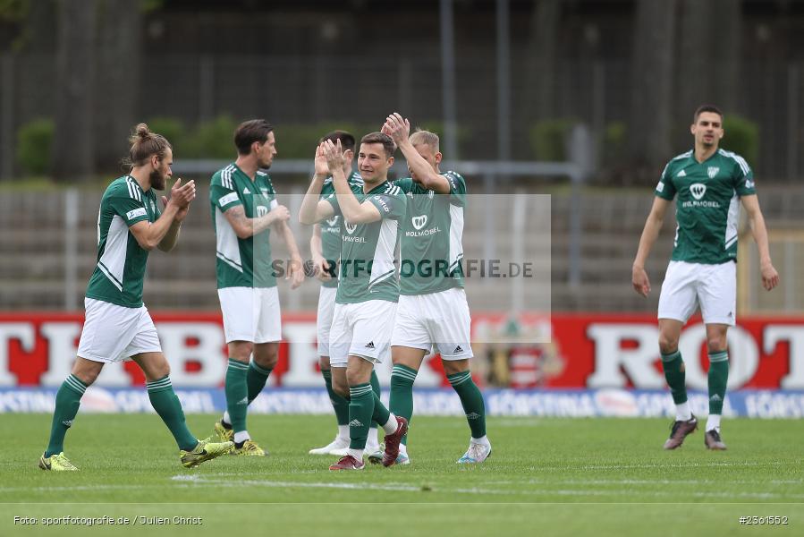 Tim Kraus, Sachs-Stadion, Schweinfurt, 25.04.2023, sport, action, Fussball, BFV, 33. Spieltag, Regionalliga Bayern, HAN, FCS, SpVgg Hankofen-Hailing, 1. FC Schweinfurt - Bild-ID: 2361552