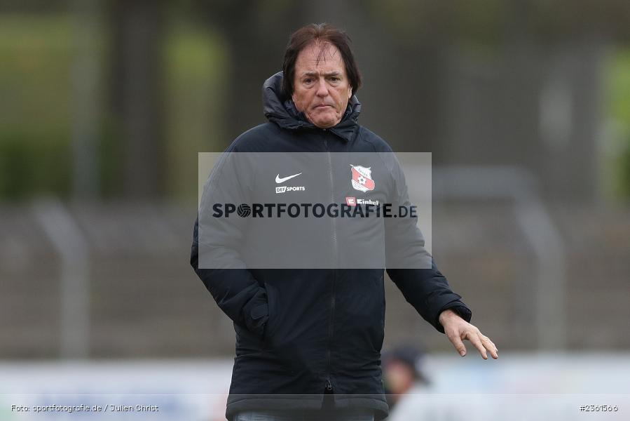 Heribert Ketterl, Sachs-Stadion, Schweinfurt, 25.04.2023, sport, action, Fussball, BFV, 33. Spieltag, Regionalliga Bayern, HAN, FCS, SpVgg Hankofen-Hailing, 1. FC Schweinfurt - Bild-ID: 2361566