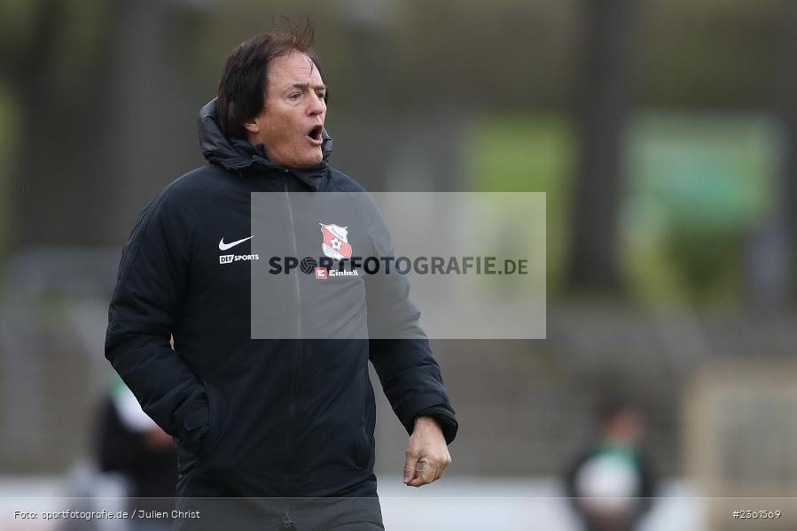 Heribert Ketterl, Sachs-Stadion, Schweinfurt, 25.04.2023, sport, action, Fussball, BFV, 33. Spieltag, Regionalliga Bayern, HAN, FCS, SpVgg Hankofen-Hailing, 1. FC Schweinfurt - Bild-ID: 2361569