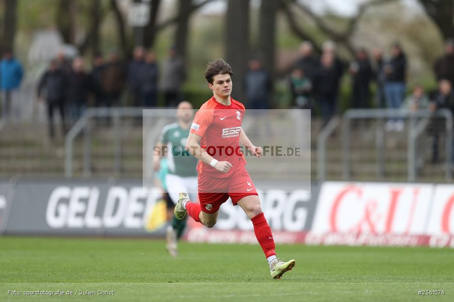Elija Härtl, Sachs-Stadion, Schweinfurt, 25.04.2023, sport, action, Fussball, BFV, 33. Spieltag, Regionalliga Bayern, HAN, FCS, SpVgg Hankofen-Hailing, 1. FC Schweinfurt - Bild-ID: 2361574