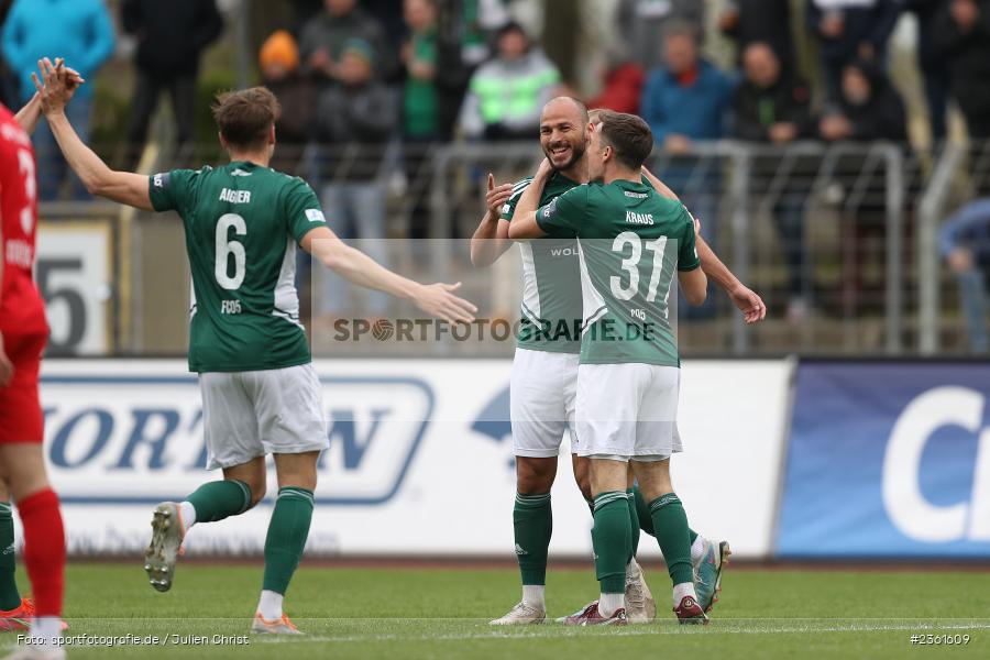 Adam Jabiri, Sachs-Stadion, Schweinfurt, 25.04.2023, sport, action, Fussball, BFV, 33. Spieltag, Regionalliga Bayern, HAN, FCS, SpVgg Hankofen-Hailing, 1. FC Schweinfurt - Bild-ID: 2361609