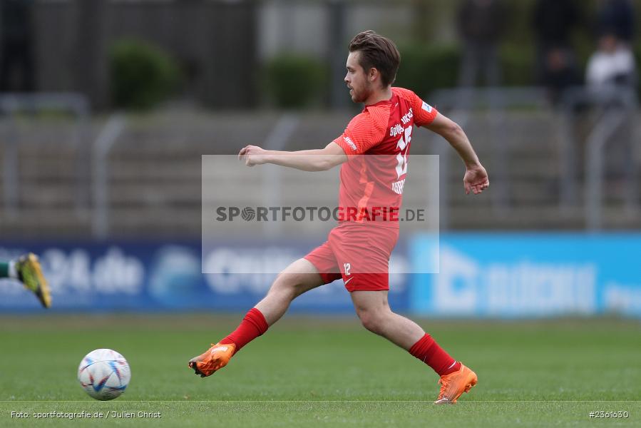 Brian Wagner, Sachs-Stadion, Schweinfurt, 25.04.2023, sport, action, Fussball, BFV, 33. Spieltag, Regionalliga Bayern, HAN, FCS, SpVgg Hankofen-Hailing, 1. FC Schweinfurt - Bild-ID: 2361630 Brian Wagner, Sachs-Stadion, Schweinfurt, 25.04.2023, sport, action, Fussball, BFV, 33. Spieltag, Regionalliga Bayern, HAN, FCS, SpVgg Hankofen-Hailing, 1. FC Schweinfurt - Bild-ID: 2361630