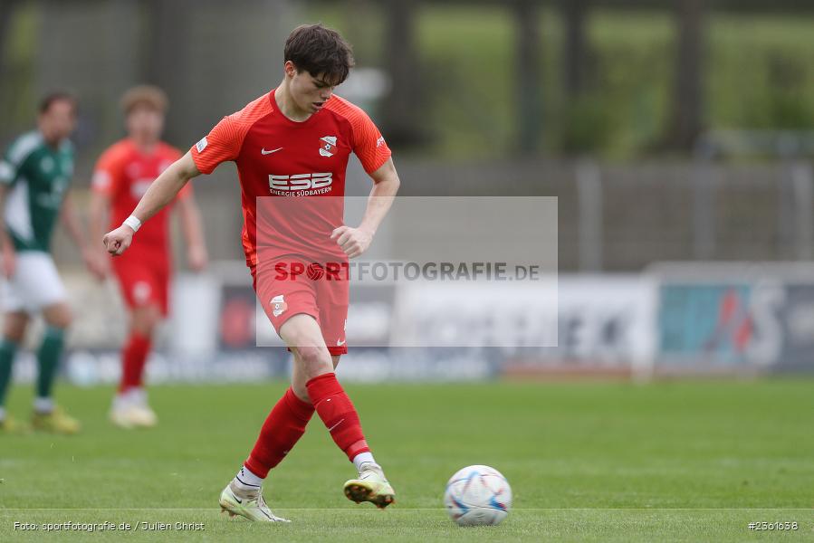 Elija Härtl, Sachs-Stadion, Schweinfurt, 25.04.2023, sport, action, Fussball, BFV, 33. Spieltag, Regionalliga Bayern, HAN, FCS, SpVgg Hankofen-Hailing, 1. FC Schweinfurt - Bild-ID: 2361638