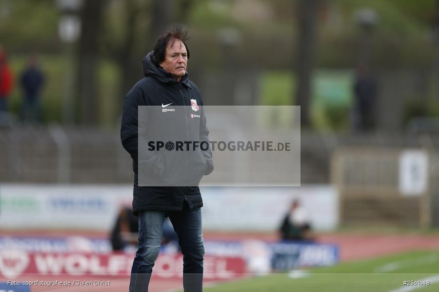 Heribert Ketterl, Sachs-Stadion, Schweinfurt, 25.04.2023, sport, action, Fussball, BFV, 33. Spieltag, Regionalliga Bayern, HAN, FCS, SpVgg Hankofen-Hailing, 1. FC Schweinfurt - Bild-ID: 2361648