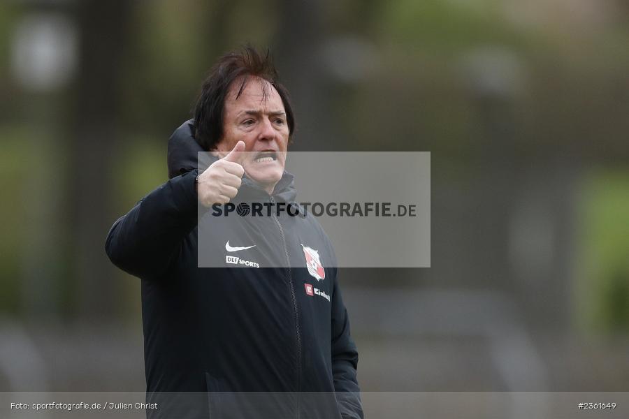 Heribert Ketterl, Sachs-Stadion, Schweinfurt, 25.04.2023, sport, action, Fussball, BFV, 33. Spieltag, Regionalliga Bayern, HAN, FCS, SpVgg Hankofen-Hailing, 1. FC Schweinfurt - Bild-ID: 2361649
