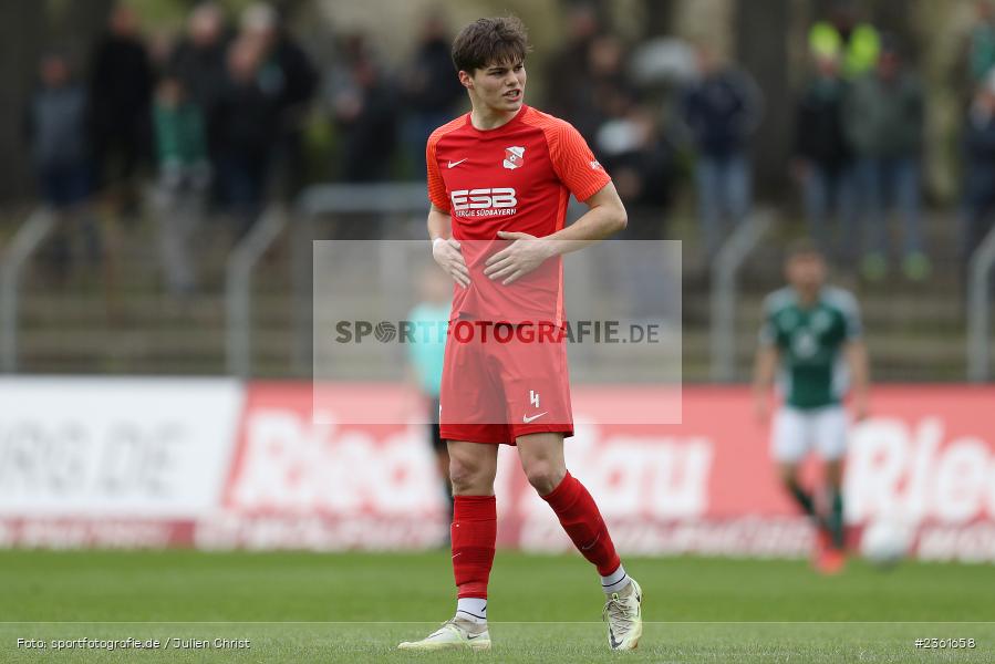 Elija Härtl, Sachs-Stadion, Schweinfurt, 25.04.2023, sport, action, Fussball, BFV, 33. Spieltag, Regionalliga Bayern, HAN, FCS, SpVgg Hankofen-Hailing, 1. FC Schweinfurt - Bild-ID: 2361658 Elija Härtl, Sachs-Stadion, Schweinfurt, 25.04.2023, sport, action, Fussball, BFV, 33. Spieltag, Regionalliga Bayern, HAN, FCS, SpVgg Hankofen-Hailing, 1. FC Schweinfurt - Bild-ID: 2361658