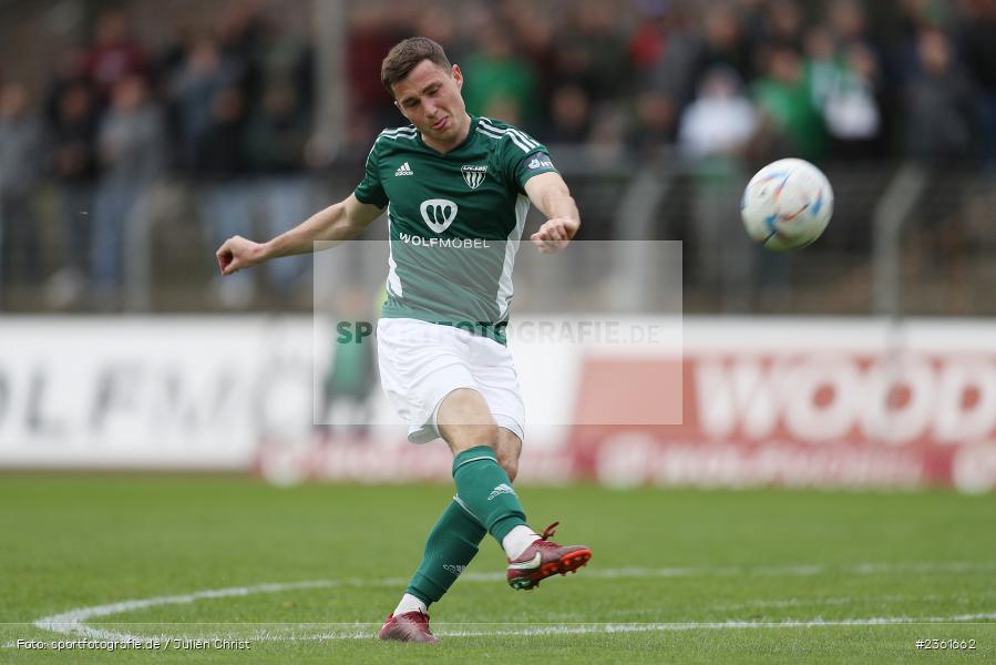 Tim Kraus, Sachs-Stadion, Schweinfurt, 25.04.2023, sport, action, Fussball, BFV, 33. Spieltag, Regionalliga Bayern, HAN, FCS, SpVgg Hankofen-Hailing, 1. FC Schweinfurt - Bild-ID: 2361662 Tim Kraus, Sachs-Stadion, Schweinfurt, 25.04.2023, sport, action, Fussball, BFV, 33. Spieltag, Regionalliga Bayern, HAN, FCS, SpVgg Hankofen-Hailing, 1. FC Schweinfurt - Bild-ID: 2361662