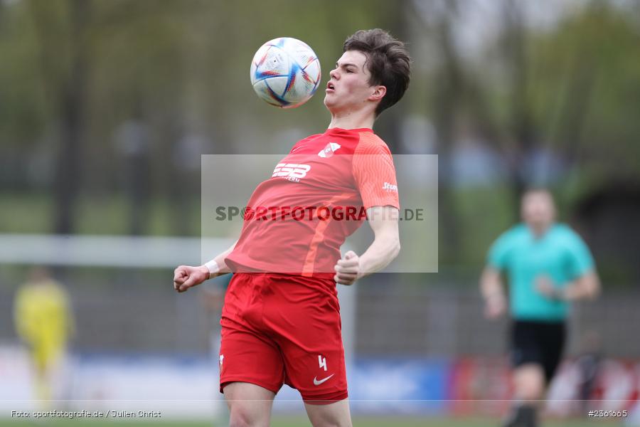 Elija Härtl, Sachs-Stadion, Schweinfurt, 25.04.2023, sport, action, Fussball, BFV, 33. Spieltag, Regionalliga Bayern, HAN, FCS, SpVgg Hankofen-Hailing, 1. FC Schweinfurt - Bild-ID: 2361665