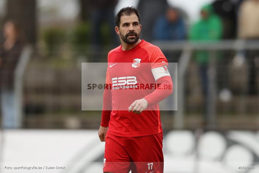 Daniel Hofer, Sachs-Stadion, Schweinfurt, 25.04.2023, sport, action, Fussball, BFV, 33. Spieltag, Regionalliga Bayern, HAN, FCS, SpVgg Hankofen-Hailing, 1. FC Schweinfurt - Bild-ID: 2361668