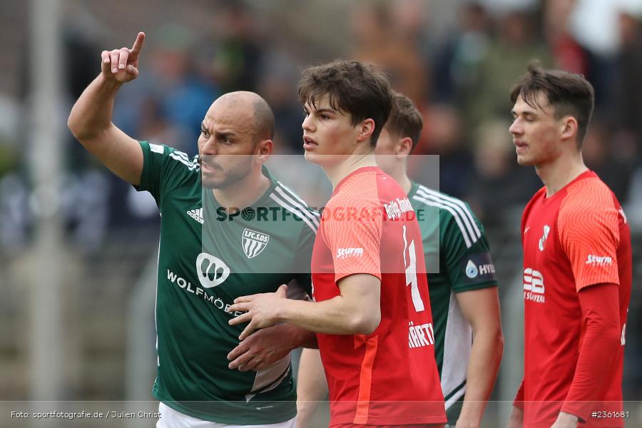Elija Härtl, Sachs-Stadion, Schweinfurt, 25.04.2023, sport, action, Fussball, BFV, 33. Spieltag, Regionalliga Bayern, HAN, FCS, SpVgg Hankofen-Hailing, 1. FC Schweinfurt - Bild-ID: 2361681