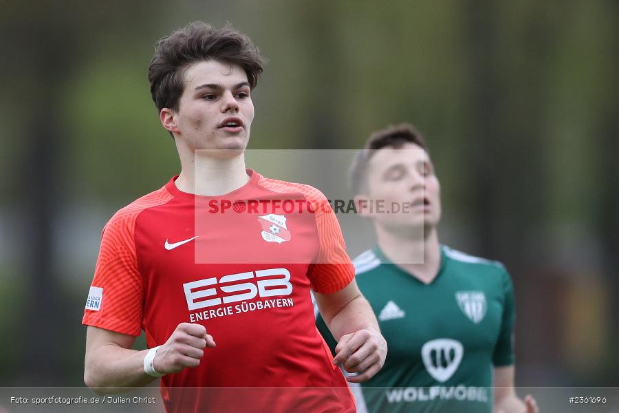 Elija Härtl, Sachs-Stadion, Schweinfurt, 25.04.2023, sport, action, Fussball, BFV, 33. Spieltag, Regionalliga Bayern, HAN, FCS, SpVgg Hankofen-Hailing, 1. FC Schweinfurt - Bild-ID: 2361696