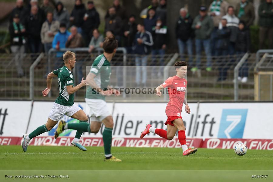 Vincent Ketzer, Sachs-Stadion, Schweinfurt, 25.04.2023, sport, action, Fussball, BFV, 33. Spieltag, Regionalliga Bayern, HAN, FCS, SpVgg Hankofen-Hailing, 1. FC Schweinfurt - Bild-ID: 2361707 Vincent Ketzer, Sachs-Stadion, Schweinfurt, 25.04.2023, sport, action, Fussball, BFV, 33. Spieltag, Regionalliga Bayern, HAN, FCS, SpVgg Hankofen-Hailing, 1. FC Schweinfurt - Bild-ID: 2361707