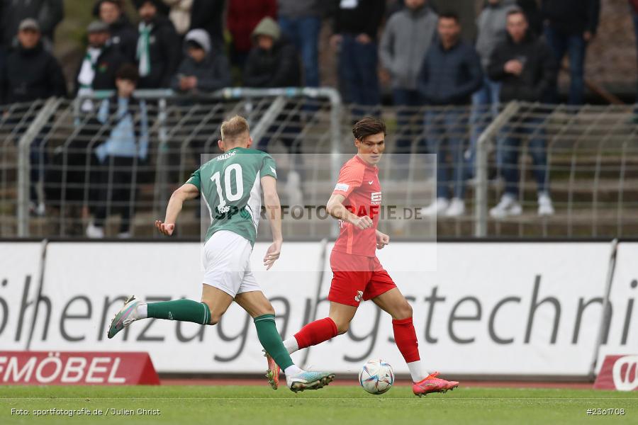 Vincent Ketzer, Sachs-Stadion, Schweinfurt, 25.04.2023, sport, action, Fussball, BFV, 33. Spieltag, Regionalliga Bayern, HAN, FCS, SpVgg Hankofen-Hailing, 1. FC Schweinfurt - Bild-ID: 2361708 Vincent Ketzer, Sachs-Stadion, Schweinfurt, 25.04.2023, sport, action, Fussball, BFV, 33. Spieltag, Regionalliga Bayern, HAN, FCS, SpVgg Hankofen-Hailing, 1. FC Schweinfurt - Bild-ID: 2361708