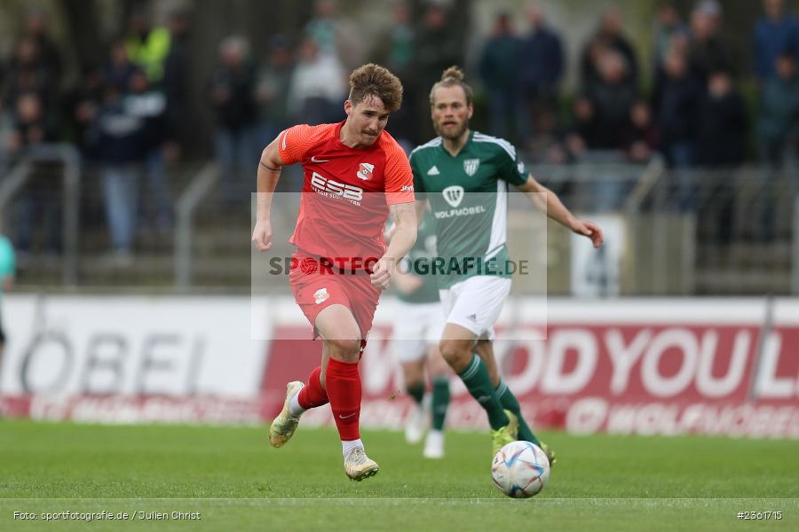 Andreas Wagner, Sachs-Stadion, Schweinfurt, 25.04.2023, sport, action, Fussball, BFV, 33. Spieltag, Regionalliga Bayern, HAN, FCS, SpVgg Hankofen-Hailing, 1. FC Schweinfurt - Bild-ID: 2361715 Andreas Wagner, Sachs-Stadion, Schweinfurt, 25.04.2023, sport, action, Fussball, BFV, 33. Spieltag, Regionalliga Bayern, HAN, FCS, SpVgg Hankofen-Hailing, 1. FC Schweinfurt - Bild-ID: 2361715