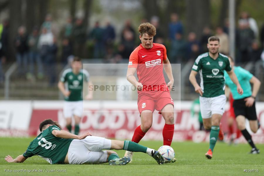 Andreas Wagner, Sachs-Stadion, Schweinfurt, 25.04.2023, sport, action, Fussball, BFV, 33. Spieltag, Regionalliga Bayern, HAN, FCS, SpVgg Hankofen-Hailing, 1. FC Schweinfurt - Bild-ID: 2361716 Andreas Wagner, Sachs-Stadion, Schweinfurt, 25.04.2023, sport, action, Fussball, BFV, 33. Spieltag, Regionalliga Bayern, HAN, FCS, SpVgg Hankofen-Hailing, 1. FC Schweinfurt - Bild-ID: 2361716