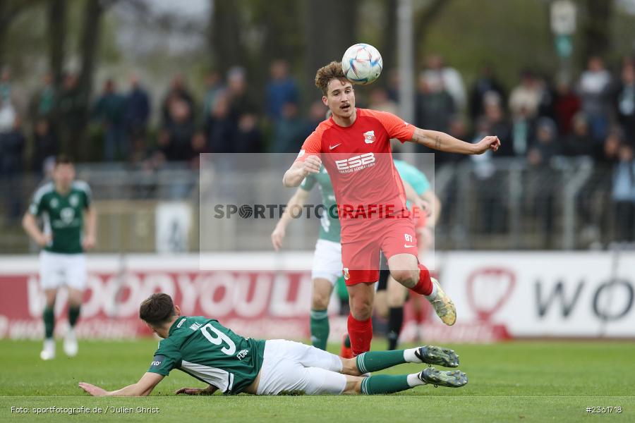 Andreas Wagner, Sachs-Stadion, Schweinfurt, 25.04.2023, sport, action, Fussball, BFV, 33. Spieltag, Regionalliga Bayern, HAN, FCS, SpVgg Hankofen-Hailing, 1. FC Schweinfurt - Bild-ID: 2361718 Andreas Wagner, Sachs-Stadion, Schweinfurt, 25.04.2023, sport, action, Fussball, BFV, 33. Spieltag, Regionalliga Bayern, HAN, FCS, SpVgg Hankofen-Hailing, 1. FC Schweinfurt - Bild-ID: 2361718