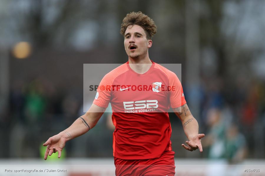 Andreas Wagner, Sachs-Stadion, Schweinfurt, 25.04.2023, sport, action, Fussball, BFV, 33. Spieltag, Regionalliga Bayern, HAN, FCS, SpVgg Hankofen-Hailing, 1. FC Schweinfurt - Bild-ID: 2361723 Andreas Wagner, Sachs-Stadion, Schweinfurt, 25.04.2023, sport, action, Fussball, BFV, 33. Spieltag, Regionalliga Bayern, HAN, FCS, SpVgg Hankofen-Hailing, 1. FC Schweinfurt - Bild-ID: 2361723