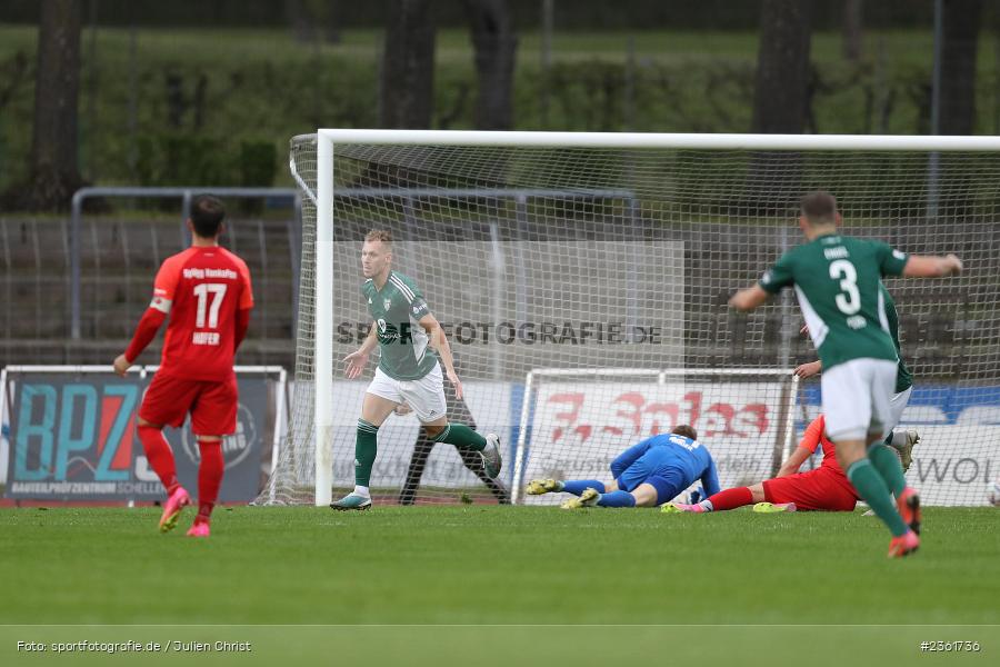 Benjamin Hadžić, Sachs-Stadion, Schweinfurt, 25.04.2023, sport, action, Fussball, BFV, 33. Spieltag, Regionalliga Bayern, HAN, FCS, SpVgg Hankofen-Hailing, 1. FC Schweinfurt - Bild-ID: 2361736 Benjamin Hadžić, Sachs-Stadion, Schweinfurt, 25.04.2023, sport, action, Fussball, BFV, 33. Spieltag, Regionalliga Bayern, HAN, FCS, SpVgg Hankofen-Hailing, 1. FC Schweinfurt - Bild-ID: 2361736