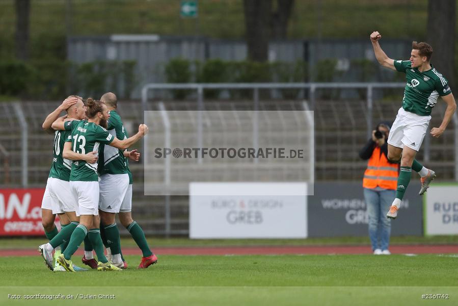 Lukas Aigner, Sachs-Stadion, Schweinfurt, 25.04.2023, sport, action, Fussball, BFV, 33. Spieltag, Regionalliga Bayern, HAN, FCS, SpVgg Hankofen-Hailing, 1. FC Schweinfurt - Bild-ID: 2361742