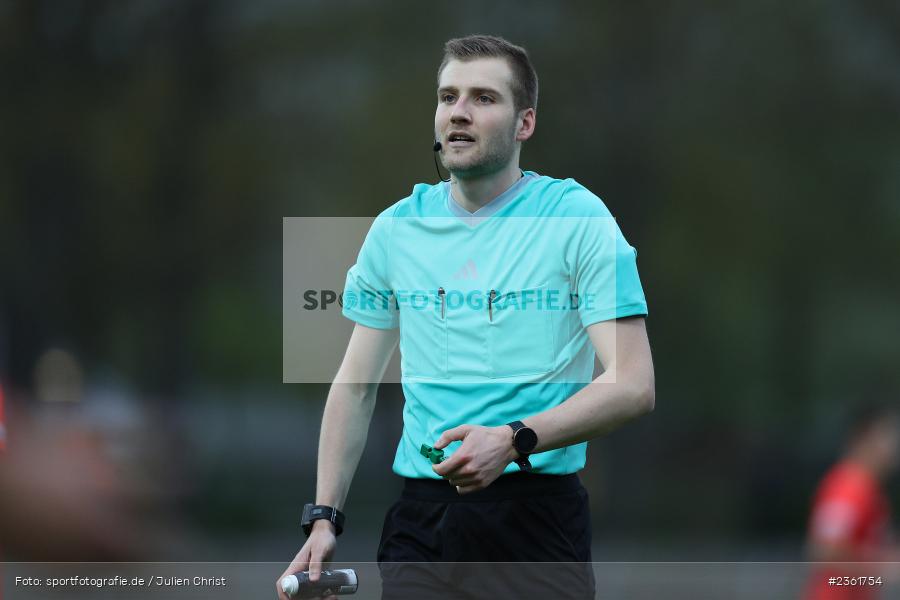 Simon Schreiner, Sachs-Stadion, Schweinfurt, 25.04.2023, sport, action, Fussball, BFV, 33. Spieltag, Regionalliga Bayern, HAN, FCS, SpVgg Hankofen-Hailing, 1. FC Schweinfurt - Bild-ID: 2361754