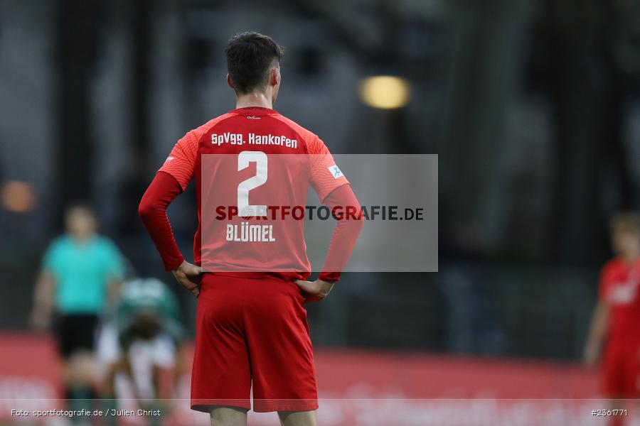 Jonas Blümel, Sachs-Stadion, Schweinfurt, 25.04.2023, sport, action, Fussball, BFV, 33. Spieltag, Regionalliga Bayern, HAN, FCS, SpVgg Hankofen-Hailing, 1. FC Schweinfurt - Bild-ID: 2361771
