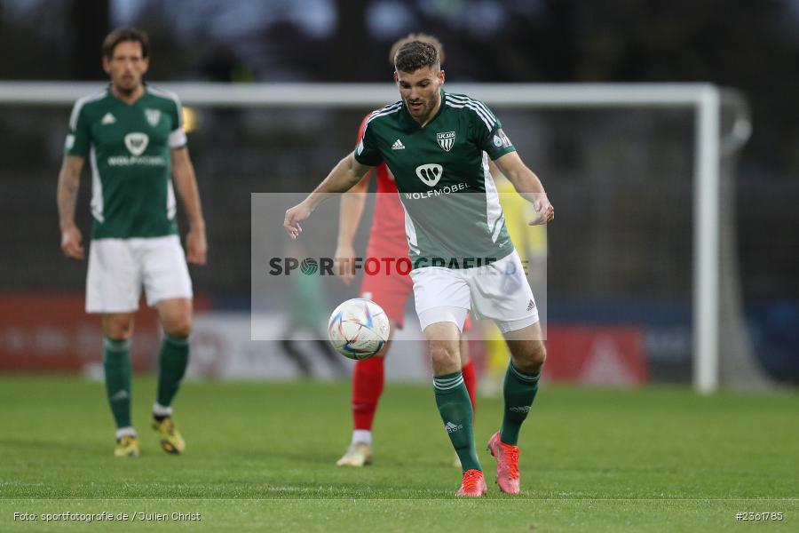Jacob Engel, Sachs-Stadion, Schweinfurt, 25.04.2023, sport, action, Fussball, BFV, 33. Spieltag, Regionalliga Bayern, HAN, FCS, SpVgg Hankofen-Hailing, 1. FC Schweinfurt - Bild-ID: 2361785