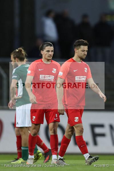 Veron Dobruna, Sachs-Stadion, Schweinfurt, 25.04.2023, sport, action, Fussball, BFV, 33. Spieltag, Regionalliga Bayern, HAN, FCS, SpVgg Hankofen-Hailing, 1. FC Schweinfurt - Bild-ID: 2361810