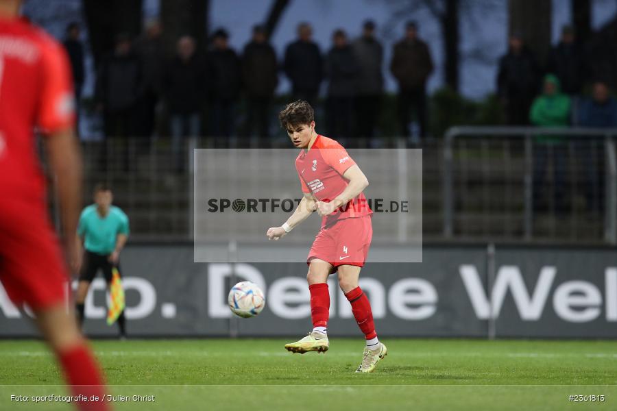 Elija Härtl, Sachs-Stadion, Schweinfurt, 25.04.2023, sport, action, Fussball, BFV, 33. Spieltag, Regionalliga Bayern, HAN, FCS, SpVgg Hankofen-Hailing, 1. FC Schweinfurt - Bild-ID: 2361813