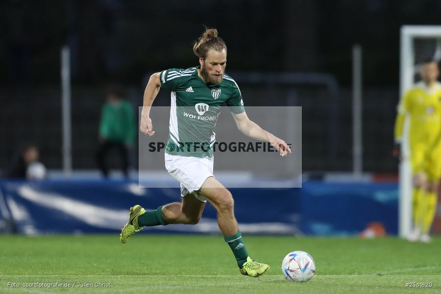 Kristian Böhnlein, Sachs-Stadion, Schweinfurt, 25.04.2023, sport, action, Fussball, BFV, 33. Spieltag, Regionalliga Bayern, HAN, FCS, SpVgg Hankofen-Hailing, 1. FC Schweinfurt - Bild-ID: 2361820
