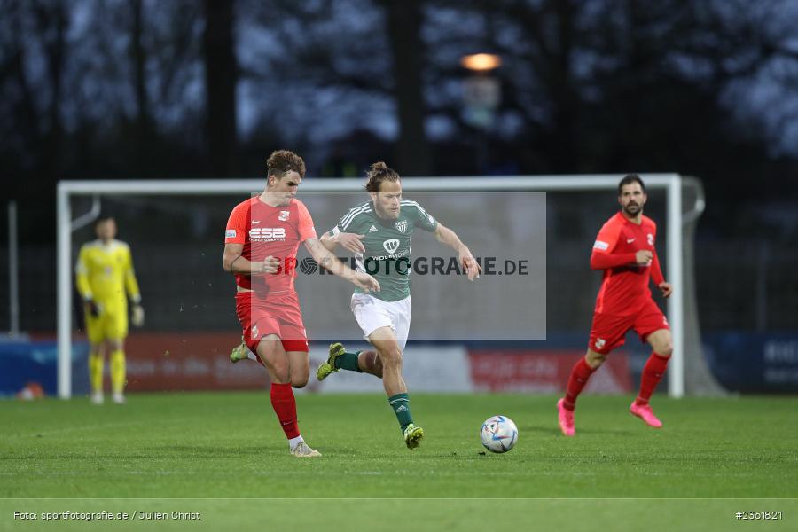Kristian Böhnlein, Sachs-Stadion, Schweinfurt, 25.04.2023, sport, action, Fussball, BFV, 33. Spieltag, Regionalliga Bayern, HAN, FCS, SpVgg Hankofen-Hailing, 1. FC Schweinfurt - Bild-ID: 2361821