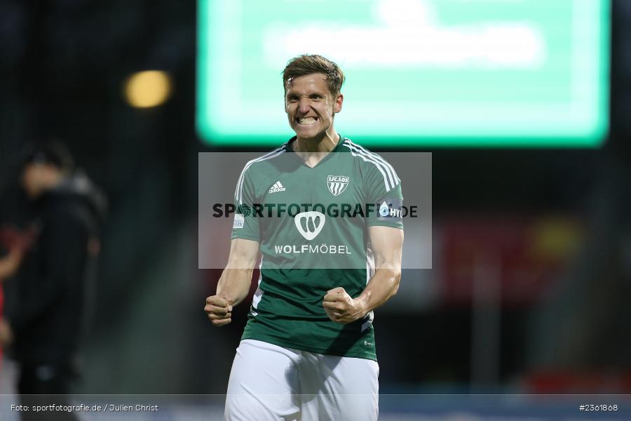 Lukas Aigner, Sachs-Stadion, Schweinfurt, 25.04.2023, sport, action, Fussball, BFV, 33. Spieltag, Regionalliga Bayern, HAN, FCS, SpVgg Hankofen-Hailing, 1. FC Schweinfurt - Bild-ID: 2361868