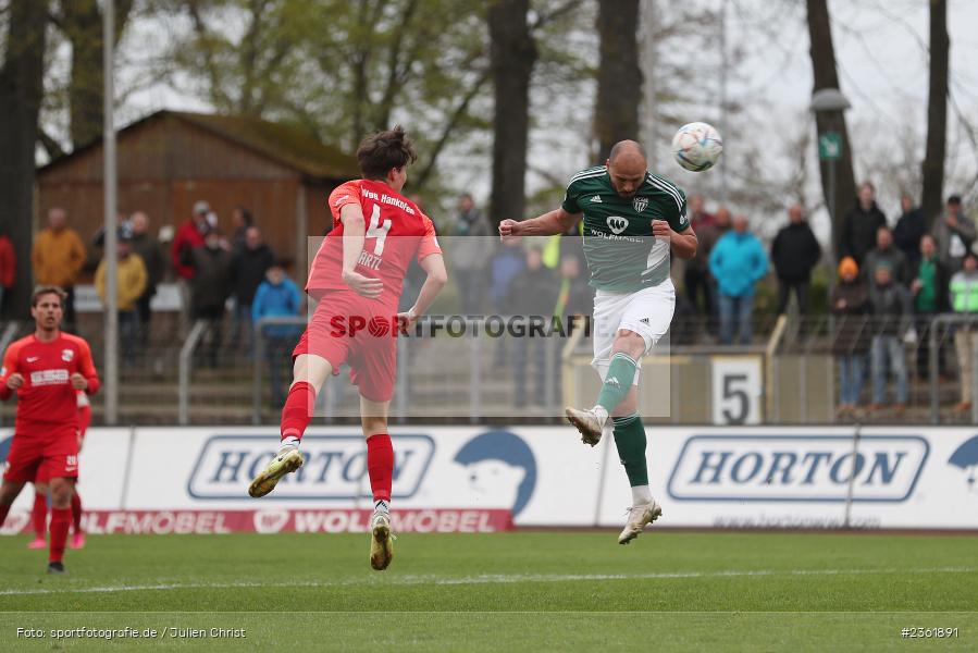 Adam Jabiri, Sachs-Stadion, Schweinfurt, 26.04.2023, sport, action, Fussball, BFV, 33. Spieltag, Regionalliga Bayern, HAN, FCS, SpVgg Hankofen-Hailing, 1. FC Schweinfurt - Bild-ID: 2361891
