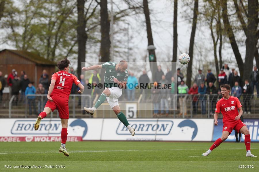 Adam Jabiri, Sachs-Stadion, Schweinfurt, 26.04.2023, sport, action, Fussball, BFV, 33. Spieltag, Regionalliga Bayern, HAN, FCS, SpVgg Hankofen-Hailing, 1. FC Schweinfurt - Bild-ID: 2361892