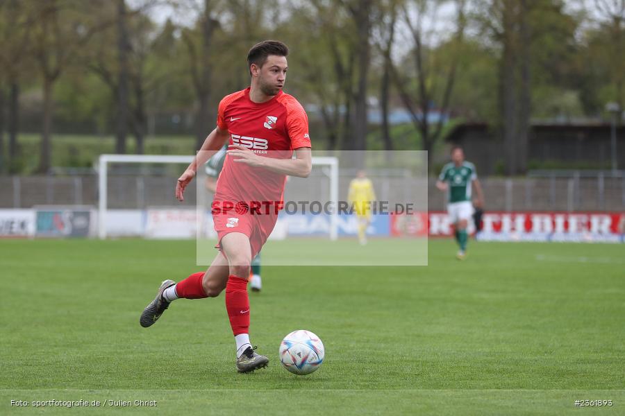 Timo Sokol, Sachs-Stadion, Schweinfurt, 26.04.2023, sport, action, Fussball, BFV, 33. Spieltag, Regionalliga Bayern, HAN, FCS, SpVgg Hankofen-Hailing, 1. FC Schweinfurt - Bild-ID: 2361893