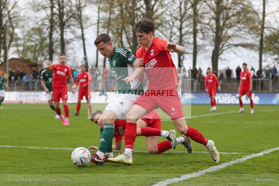Tim Kraus, Sachs-Stadion, Schweinfurt, 26.04.2023, sport, action, Fussball, BFV, 33. Spieltag, Regionalliga Bayern, HAN, FCS, SpVgg Hankofen-Hailing, 1. FC Schweinfurt - Bild-ID: 2361899