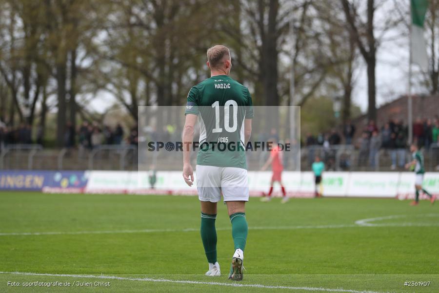 Benjamin Hadžić, Sachs-Stadion, Schweinfurt, 26.04.2023, sport, action, Fussball, BFV, 33. Spieltag, Regionalliga Bayern, HAN, FCS, SpVgg Hankofen-Hailing, 1. FC Schweinfurt - Bild-ID: 2361907 Benjamin Hadžić, Sachs-Stadion, Schweinfurt, 26.04.2023, sport, action, Fussball, BFV, 33. Spieltag, Regionalliga Bayern, HAN, FCS, SpVgg Hankofen-Hailing, 1. FC Schweinfurt - Bild-ID: 2361907