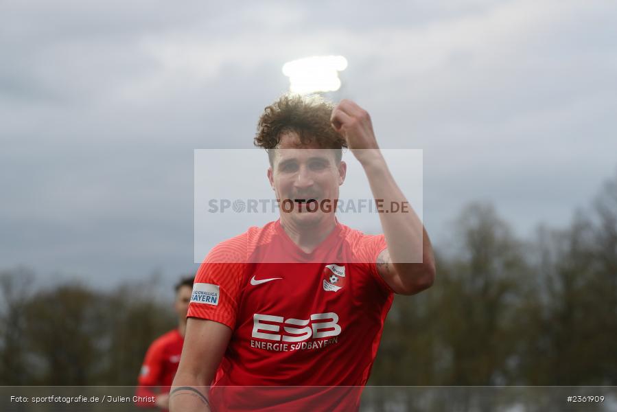 Andreas Wagner, Sachs-Stadion, Schweinfurt, 26.04.2023, sport, action, Fussball, BFV, 33. Spieltag, Regionalliga Bayern, HAN, FCS, SpVgg Hankofen-Hailing, 1. FC Schweinfurt - Bild-ID: 2361909